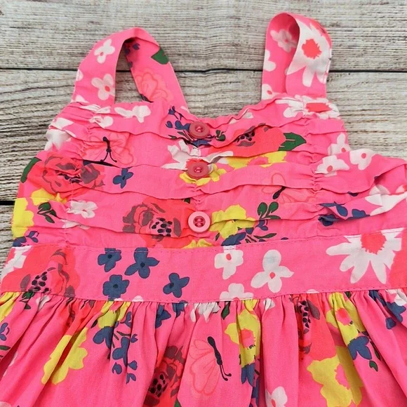 Blueberi Boulevard Girls Floral Dress Size 3T - Picture 2 of 4